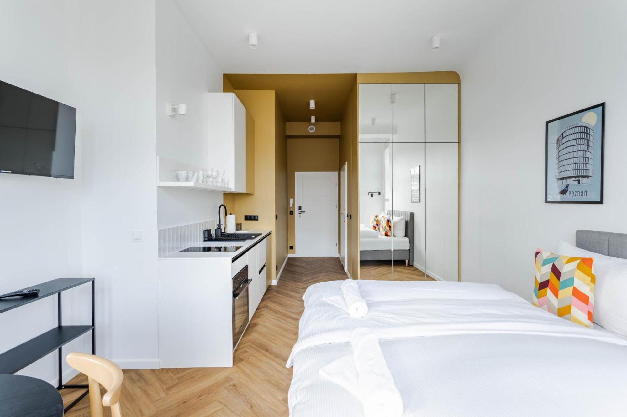 Przytulne I Komfortowe Studia Very Berry W Poznaniu By Noclegi Renters 外观 照片